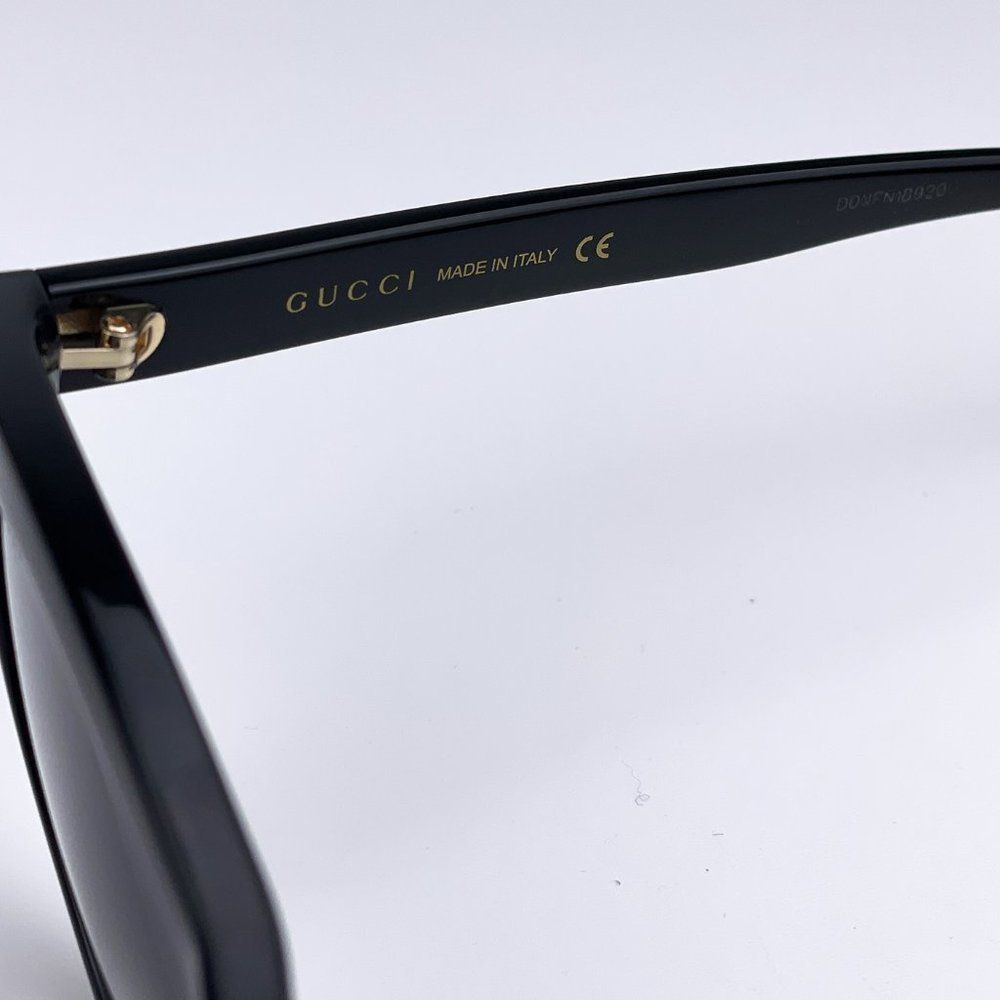 NEW GUCCI GG0763S 001 Black Gray Gradient Cat Eye Women Sunglasses - Picture 12 of 12